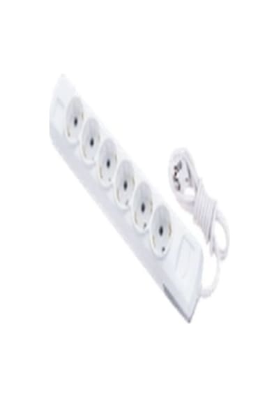 Tp-601 6'lı Topraklı 2mt Kablolu Grup Priz