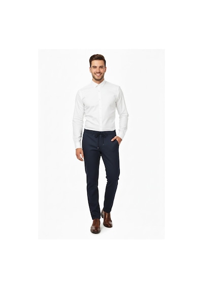 Erkek Kışlık Jogger Regular Fit Pantolon 1256 Bgl-st04973 Lacivert