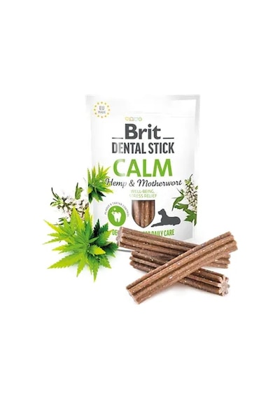 Brit Dental Stick, Köpekler İçin Stres Karşıtı Günlük Ağız Bakımı Diş Ödülü 250gr 10'lu Koli