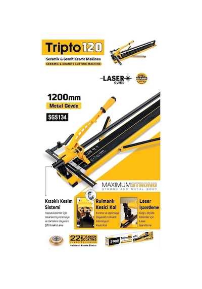 Sgs Sgs134 Seramik-granit Kesme Makinesi Trıpto120