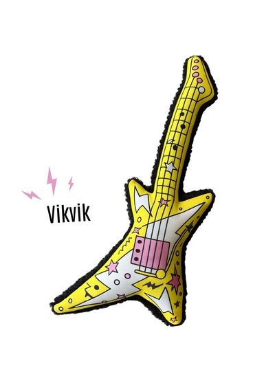Havhav Köpek Peluş Oyuncak Seti Vikvikli Gitar Ve Peluş Radyo