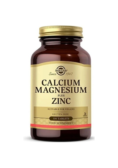 Solgar Calcium Magnezyum  Plus Zinc 100   Tablet
