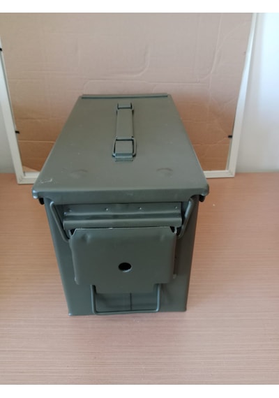 Ace Mke Metal Mermi Mühimmat Pil Kutusu Haki