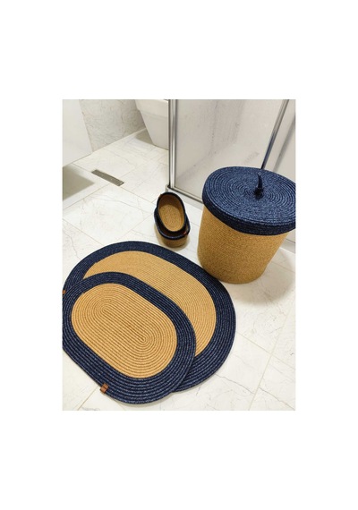 Jüt Hasır 5 Li Banyo Paspas Takımı Bohem Tarzı Paspas:50x80/ 40x60 /çamaşır Sepet 40x35 Hasır Kırçılmavi Hasır Kırçılmavi Jüt Hasır 5 Li Banyo Paspas Takımı Bohem Tarzı Paspas:50x80/ 40x60 /çamaşır Sepet 40x35 Hasır Kırçılmavi Hasır Kırçılmavi