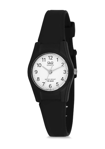 Q&q Vq03j001y Unisex Kol Saati Altın - Siyah