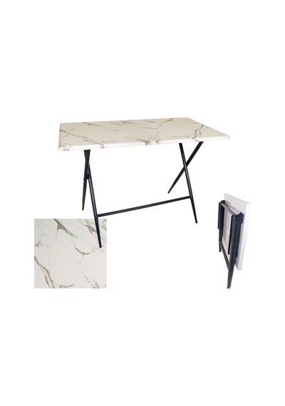 Katlanır Masa 60x110 Cm - Werzalit, Wermodin Ve Allzalit Tabla - Afyon Mermer Çok Renkli Katlanır Masa 60x110 Cm - Werzalit, Wermodin Ve Allzalit Tabla - Afyon Mermer Çok Renkli