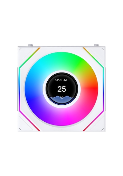 Lian Li Unı Fan Sl Inf Lcd Flex 3x120mm Beyaz Kasa Fanı Azaz0llı0147