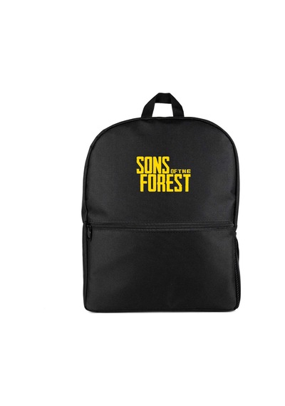 Sons Of The Forest Siyah Sırt Çantası