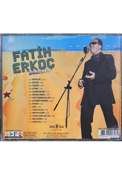 Müzik Cd'sidir Plak Değildir Cd Fatih Erkoç Beklenen Cd