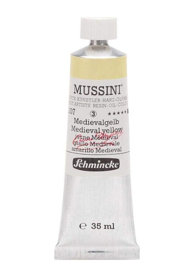 Mussini 35Ml Yağlı Boya Seri:3 No:207 Medieval Yellow