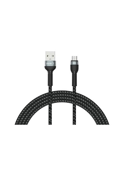Shira Serisi Micro Usb Kablo 2m Siyah