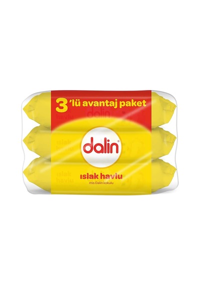 Dalin 3'lü Bebek Bakım Seti Islak Mendili 56'lı 3'lü Paket - Bebek Kolonyası 150 Ml - Pişik Kremi