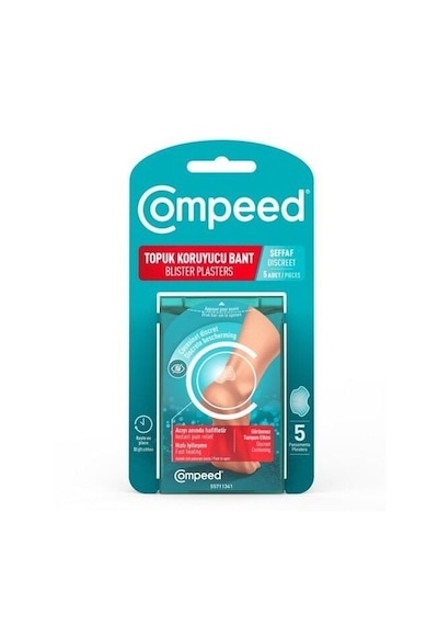 Compeed Topuk Koruyucu Bant Şeffaf 5'li