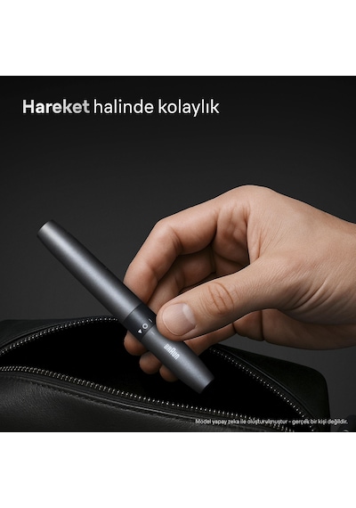 Braun Kulak Ve Burun Düzeltici, Cep Boyutu, Çift Bıçak, Skingentle, En20