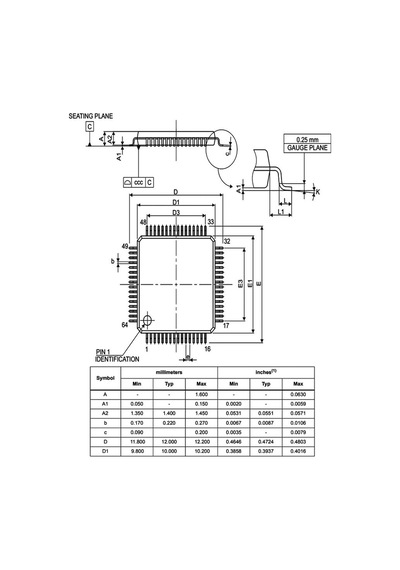 STM32F030R8T6 Mikrodenetleyici - EG0030