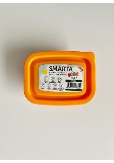 Smarta Kıds Havayla Kuruyan Modelleme Hamuru Yeşil 70gr
