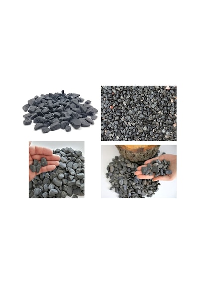 DOLOMİT TAŞI GRİ 4-6 cm 10 KG DOĞAL DEKORASYON TAŞI