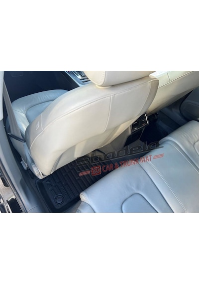 Audi A4 B8 2008-2016 Arası 3d Kauçuk Kokusuz Havuzlu Paspas