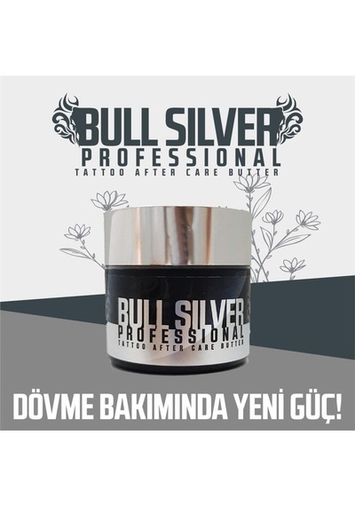 Tattoobull Silver Professional Tattoo After Care Butter 24'lü - Tattoobull Bakım Kremi
