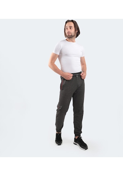 Slazenger  Pari In Erkek Eşofman Altı Koyu Gri