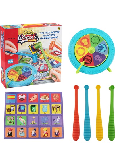 Çocuklar İçin Etkileşimli Hammer Oyun Konsolu -亲子互动儿童玩具