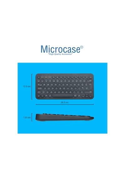 Samsung Uyumlu Tab S5e T720 Bluetooth Klavye + Mouse + Stand - AL8106