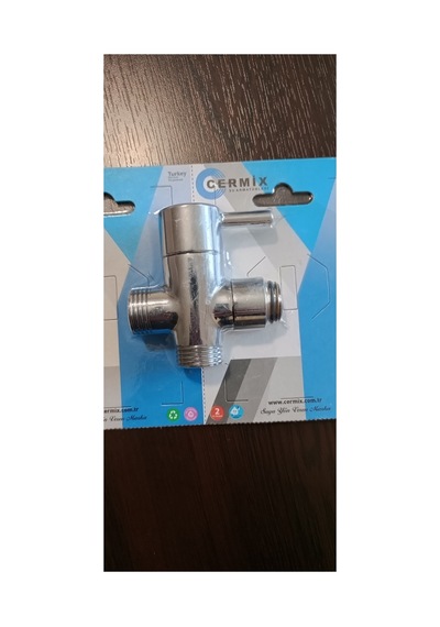 Üç Yollu Robot Duş Jakuzi Yönlendirici Metalik