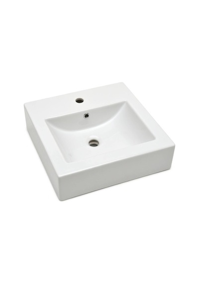 Ece Banyo - Sekura Tezgah Üstü Lavabo 49 Cm Beyaz - 7732