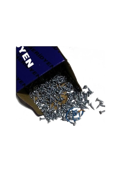Klips, Menteşe, Ayak, Ağaç, Sunta Vidası - 3x13mm, 1000 Adet Diğer