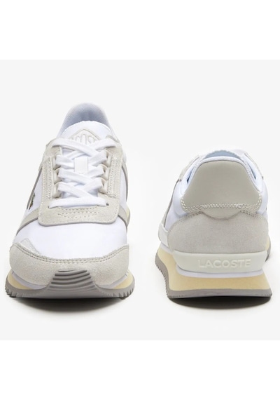 Lacoste Lacoste Partner Retro Womens Sneaker Kadın Günlük Spor Ayakkabı Beyaz Beyaz