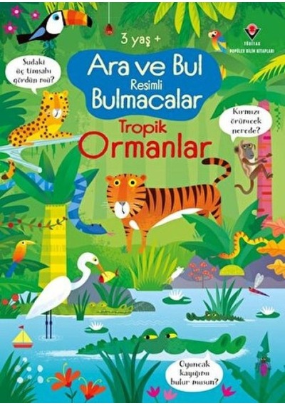 Ara Ve Bul Resimli Bulmacalar Tropik Ormanlar - Grsy-672019