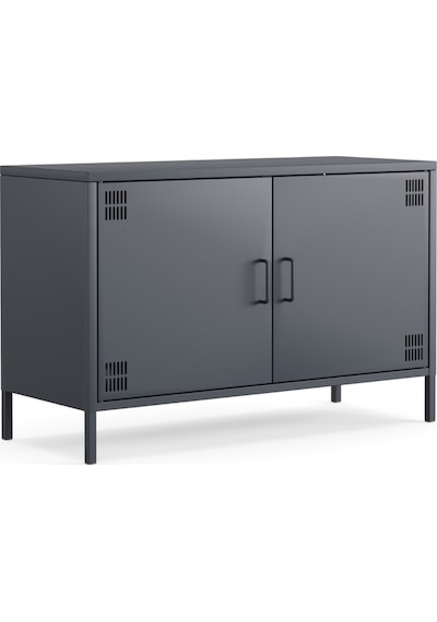 Tv Ünitesi, Tv Dolabı,2 Kapaklı Dolap 100,50 X 40 X 64,50 Cm Ral 7016 Antrasit Tv Ünitesi, Tv Dolabı,2 Kapaklı Dolap 100,50 X 40 X 64,50 Cm Ral 7016 Antrasit