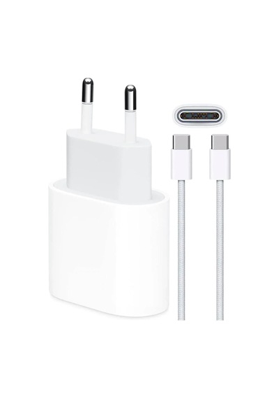 5 Adet 25w/35w Typec Çıkışlı Başlık Ve Typec To Typec Kablo Yeni Nesil Şarj Seti