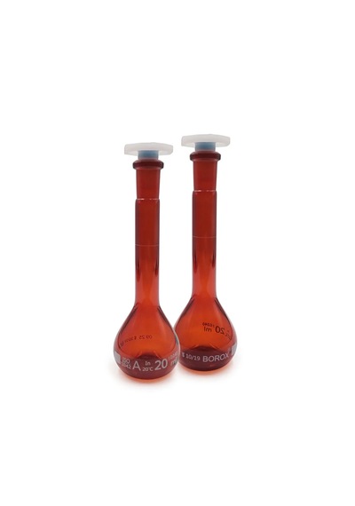Borox Amber Cam Balon Joje 20 Ml - Pp Tıpalı - Class A Sertifikalı - 2 Adet/paket