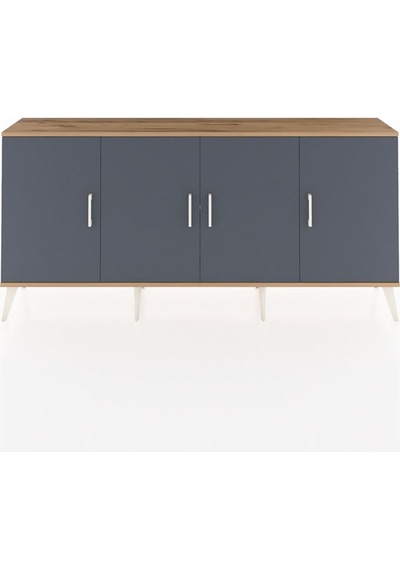 Arges Konsol 3 Raflı 4 Kapaklı 176x30x83 Çam-antrasit/aytaşı Antrasit/aytaşı Arges Konsol 3 Raflı 4 Kapaklı 176x30x83 Çam-antrasit/aytaşı Antrasit/aytaşı