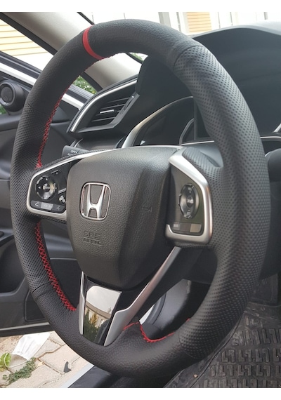 Honda Civic Fc5 Araca Özel Direksiyon Kılıfı