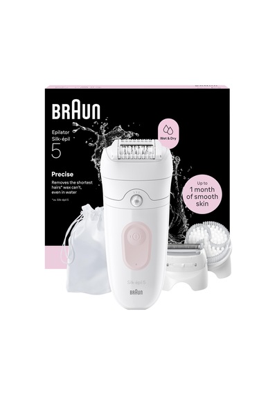 Braun Silk Épil 5 Kadınlar İçin Epilatör, Kolay Epilasyon, Uzun Ömürlü Pürüzsüz Cilt, Islak Ve Kuru, Bayan Tıraş Makinesi, Su Geçirmez - Dahil. Tıraş Aparatı, Düzeltme Aparatı Ve Peeling Fırçası - 5-060, Pembe Braun Silk Épil 5 Kadınlar İçin Epilatör, Kolay Epilasyon, Uzun Ömürlü Pürüzsüz Cilt, Islak Ve Kuru, Bayan Tıraş Makinesi, Su Geçirmez - Dahil. Tıraş Aparatı, Düzeltme Aparatı Ve Peeling Fırçası - 5-060, Pembe