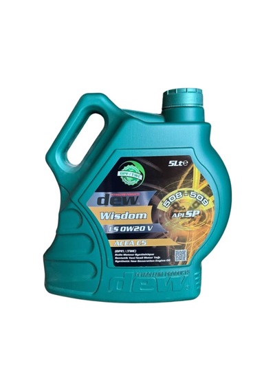 Wisdom 0w20 V Dpf Partiküllü Tam Sentetik Motor Yağı 5 Litre