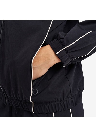 Lescon Siyah Kadın Fermuarlı Sweatshirt 26n-2128