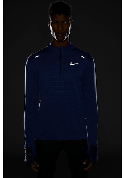 Nike Terma Fit Running Dri Fit Repel Element Half Zip Blue Erkek Yarım Fermuar Termal Spor Koşu Sweatshirt Mavi Melanj Nike Terma Fit Running Dri Fit Repel Element Half Zip Blue Erkek Yarım Fermuar Termal Spor Koşu Sweatshirt Mavi Melanj