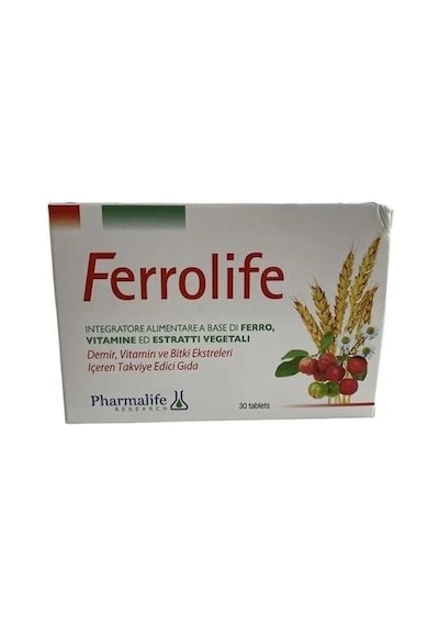Pharmalife Ferrolıfe 30 Tablet