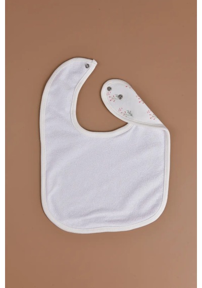 E&f Store Kız Bebek 3'lü Sıvı Geçirmez Mama Önlüğü Seti - Model 3 Çok Renkli