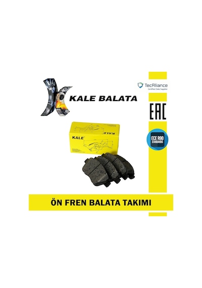 Renault Clio 4 2011-2017 Kale Ön Fren Balata Takımı