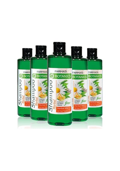Farmasi Botanics Herbal Mix Şampuan 5 x 500 ML