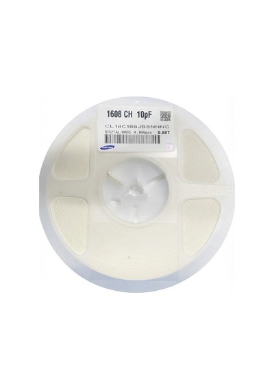1608 Ch 10pf Smd Kondansatör / Çip Kondansatör 4000 Adet Makara Paket