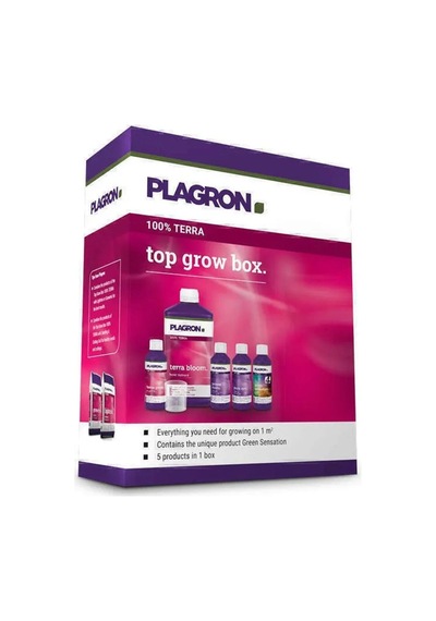 Plagron Top Grow Box Terra Starter Kit Bitki Besin Seti 3 L