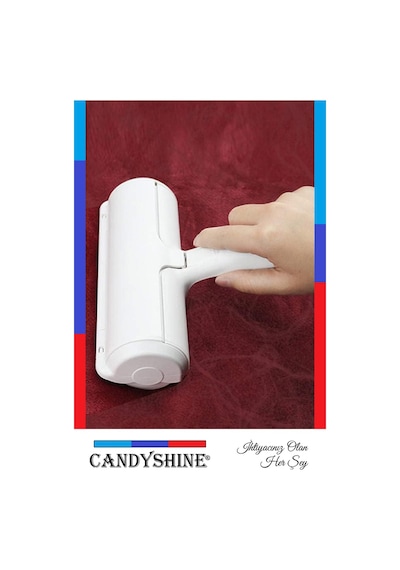 Candyshine Hazneli Kedi Köpek Kazak Kıyafet Elbise Halı Tüy Toplama Aleti
