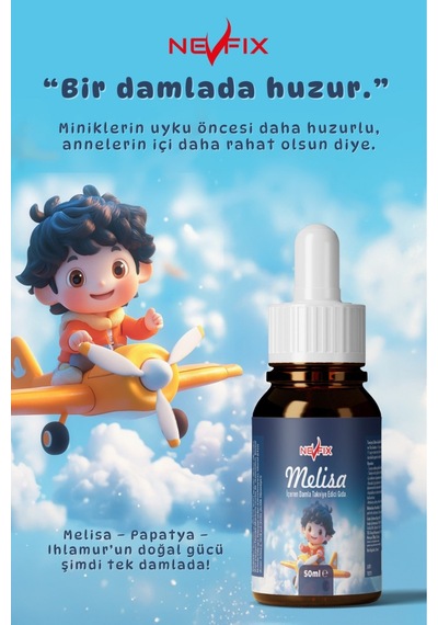Melisa Papatya Ihlamur Night Bitkisel Damla 50 Ml