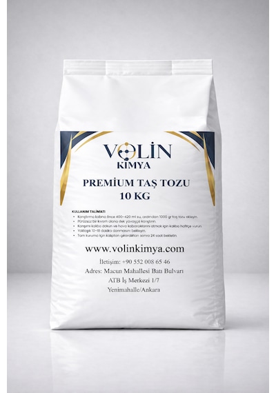 Ultra Dayanıklı Kar Beyaz Taş Tozu 5 Kg Beyaz