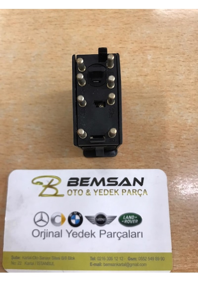 Mercedes Flaşör Düğmesi dörtlü W123 124 126 201 0008209010